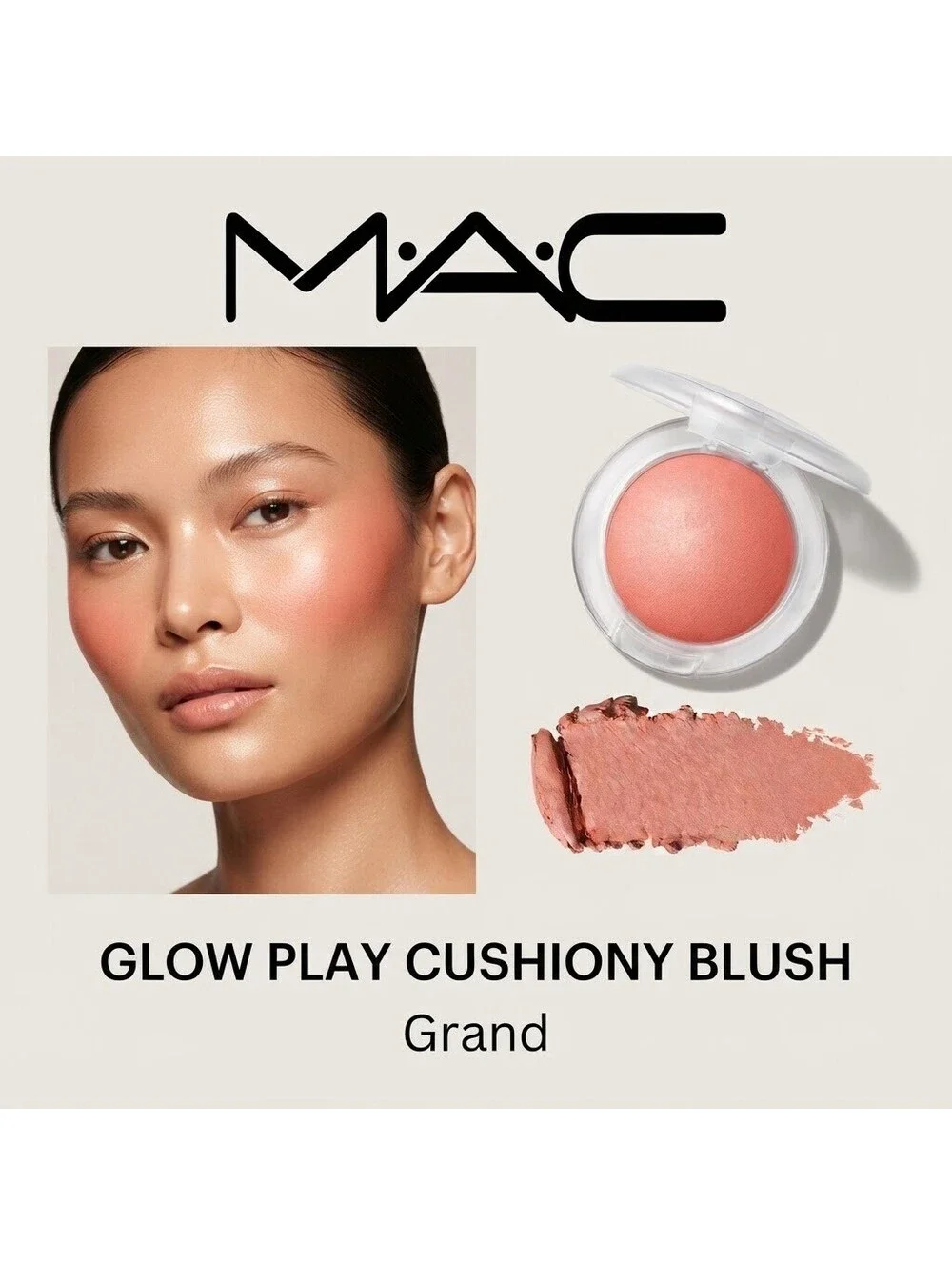 MAC Glow Play Cushiony Blush Grand – NEW in Box